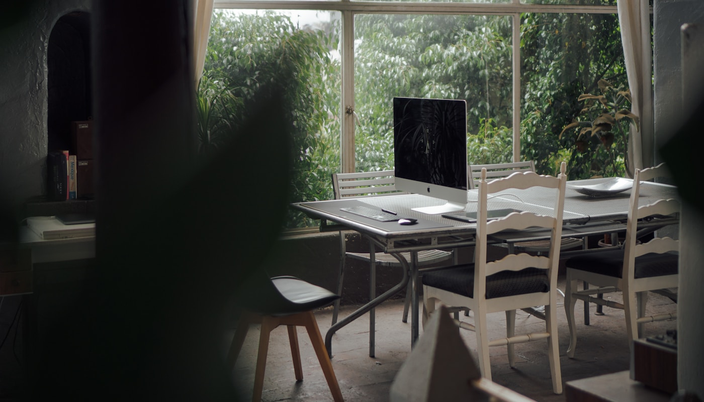 Modern creative agency workspace